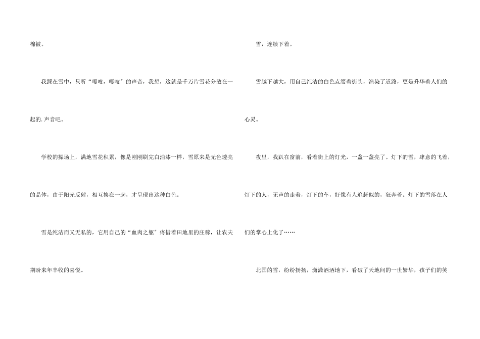 初一300字锦集八篇_第3页
