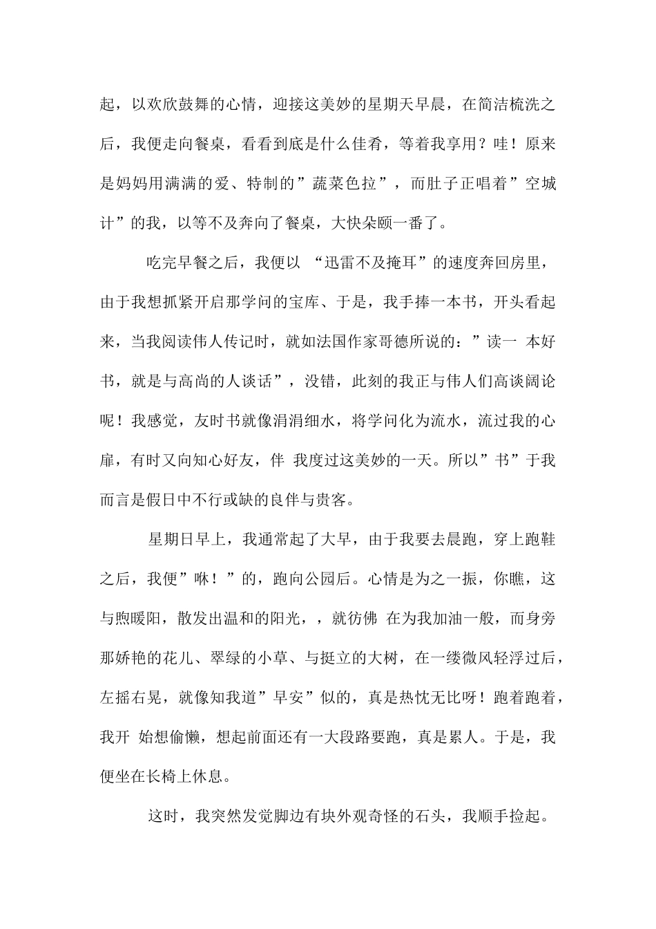 初一寒假日记_第3页
