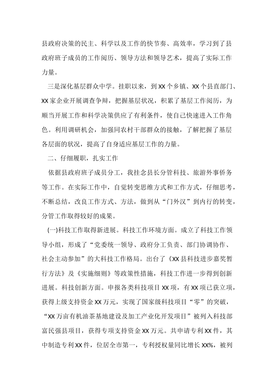 副县长挂职的工作总结_第2页