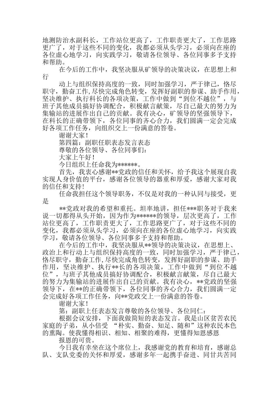 副职表态发言_第3页