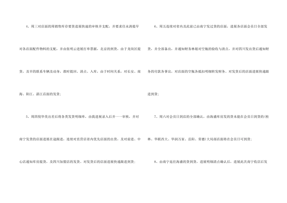 办公室文员周工作总结及下周计划5篇_第2页