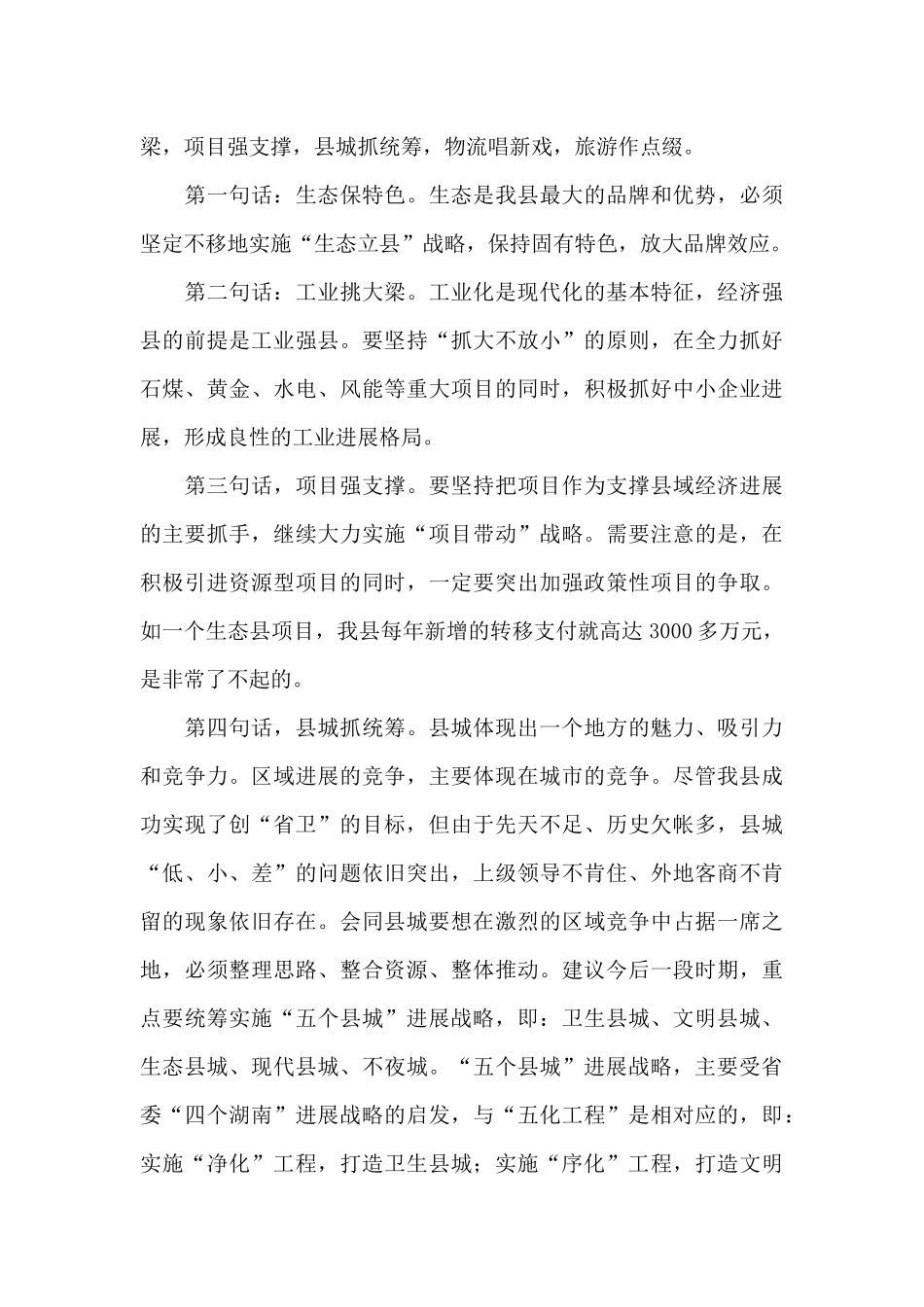 务虚会发言材料_第3页