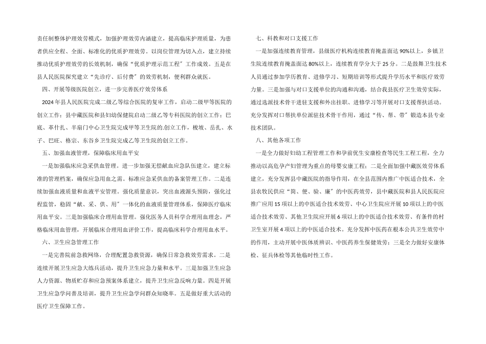 医政工作要点的总结_第2页