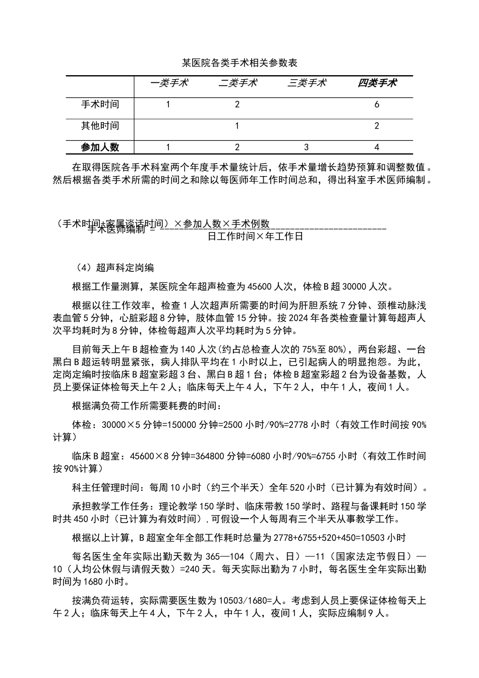 医院动态定岗定编实施方案_第3页