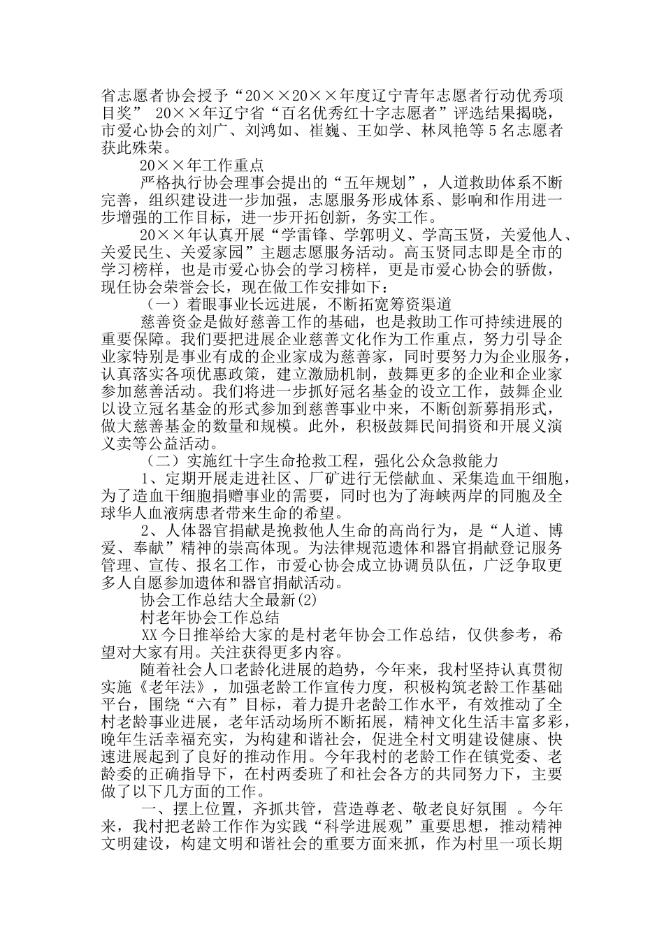 协会工作总结大全最新7篇_第3页