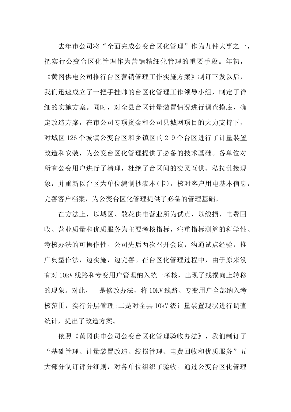 单位市场部年终总结_第3页