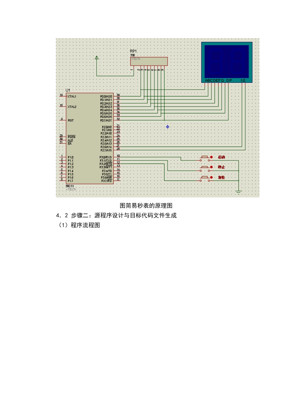 单片机实验——秒表_第2页