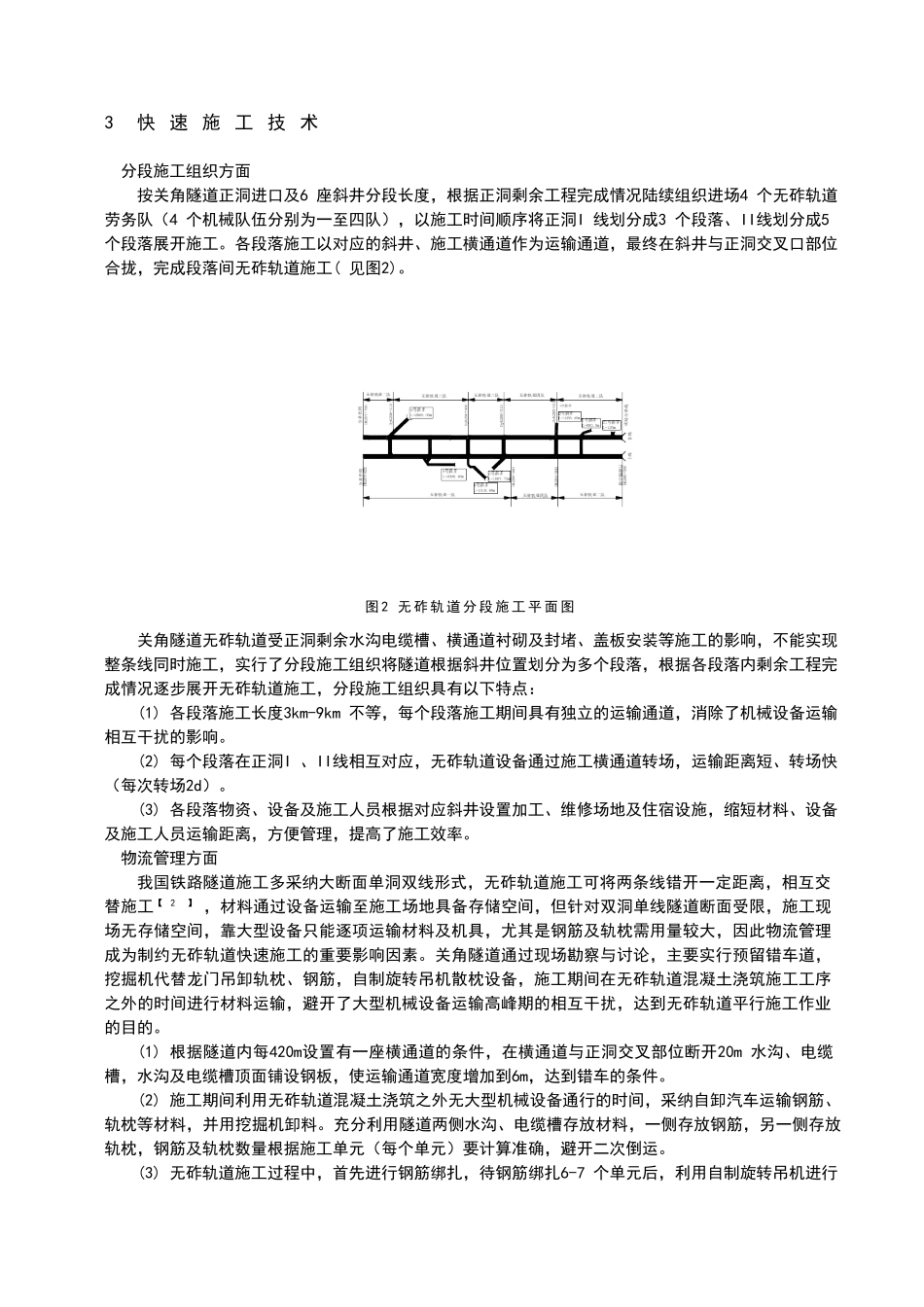 单线特长隧道无砟轨道快速施工技术_第3页