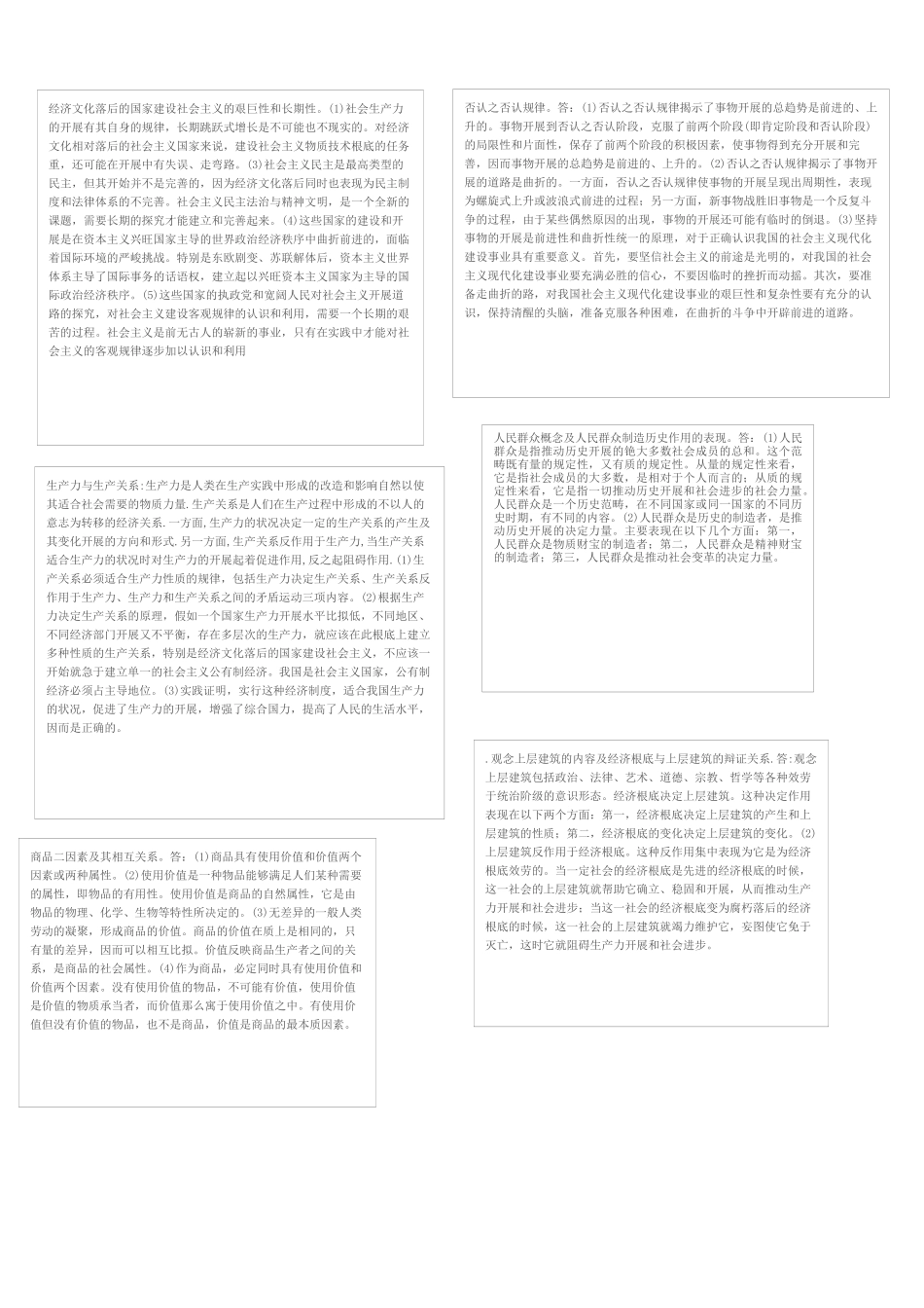 南京中医药大学中药学专业马克思基本原理和中药鉴定复_第2页