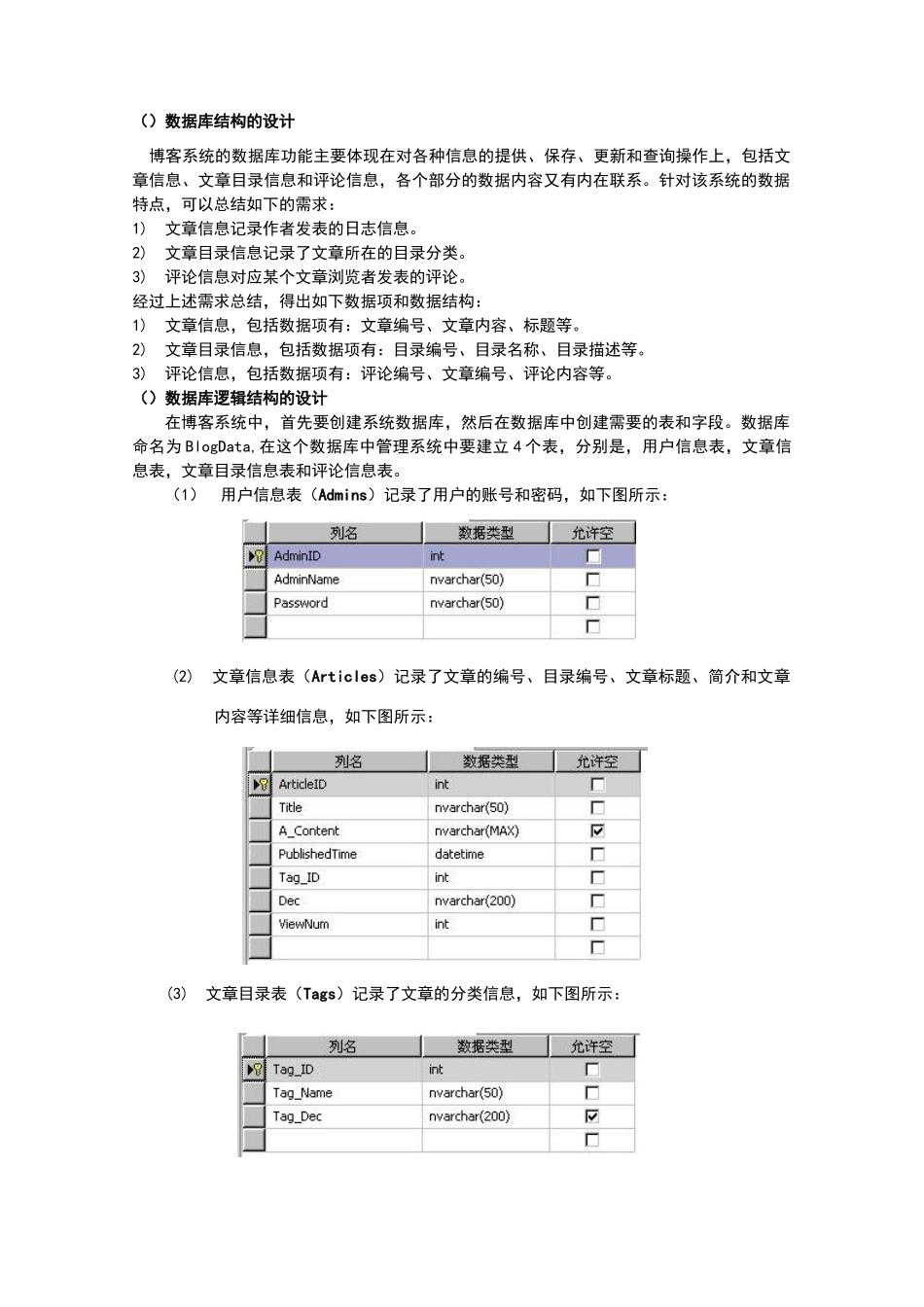 博客网站设计报告_第3页