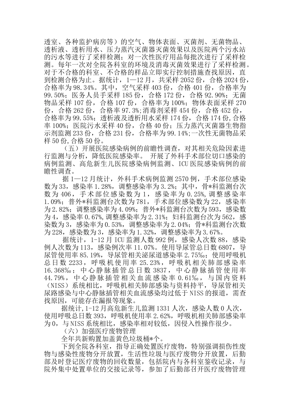 县医院院感科工作总结_第2页