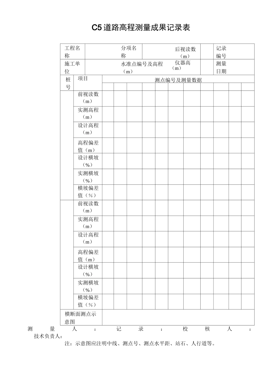 公路测量记录_第3页