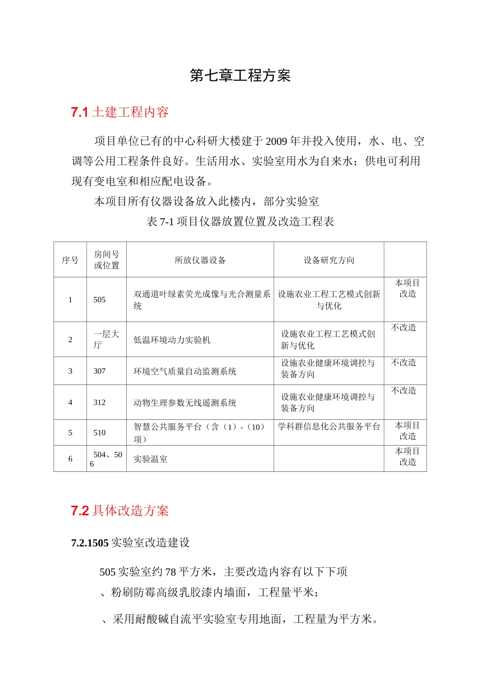 实验室改造工程方案_第1页