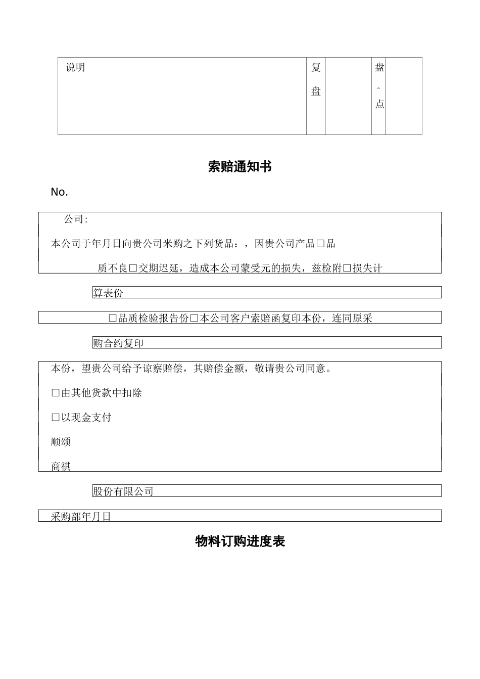 (仓库管理套表)仓库表格大全_第3页