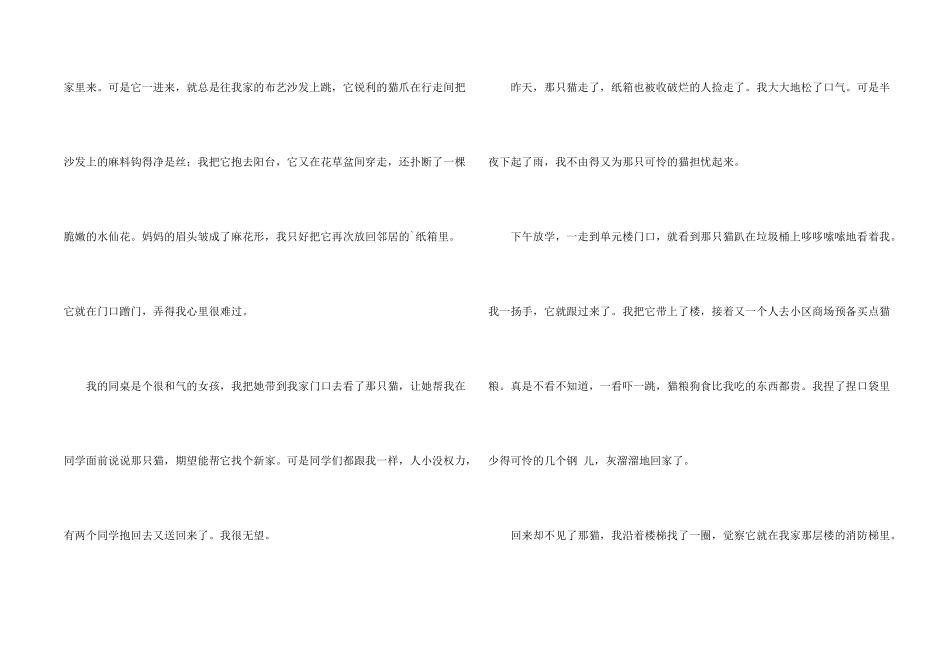 可怜的流浪猫_第2页