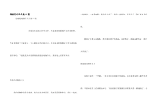 可爱的动物合集15篇