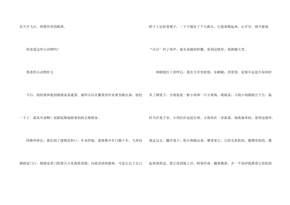 可爱的小动物动物_第2页