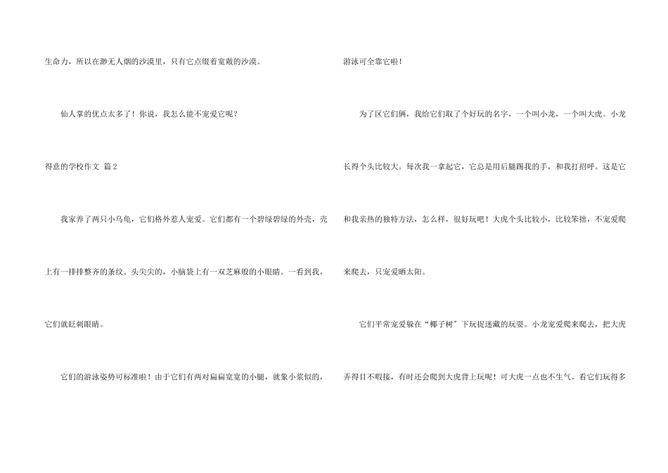 可爱的小学四篇_第2页