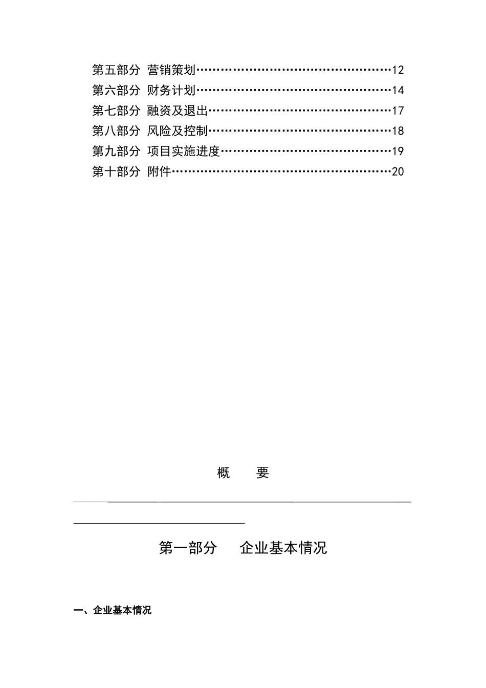 史上最完整的商业计划书模板_第2页