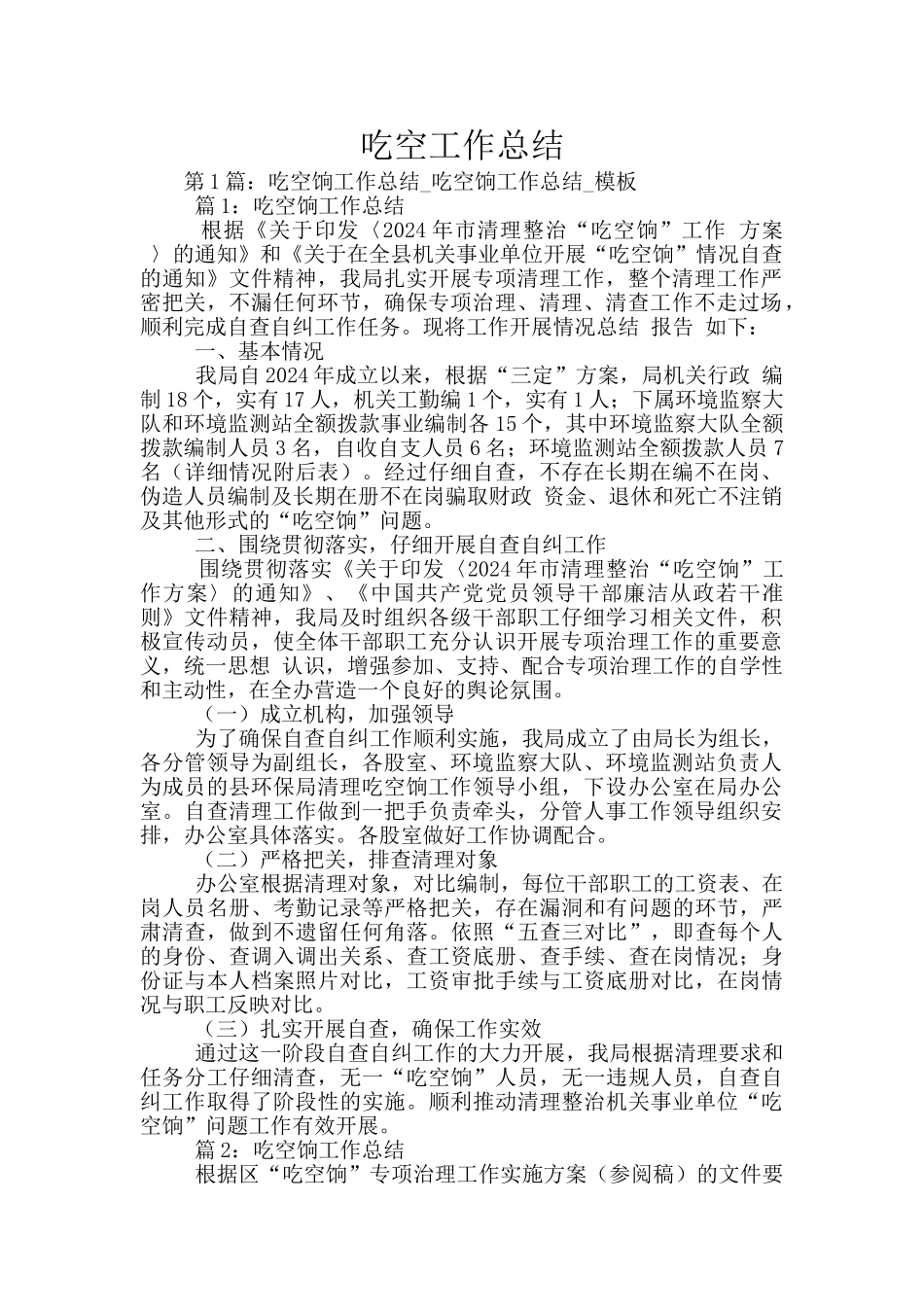 吃空工作总结_第1页