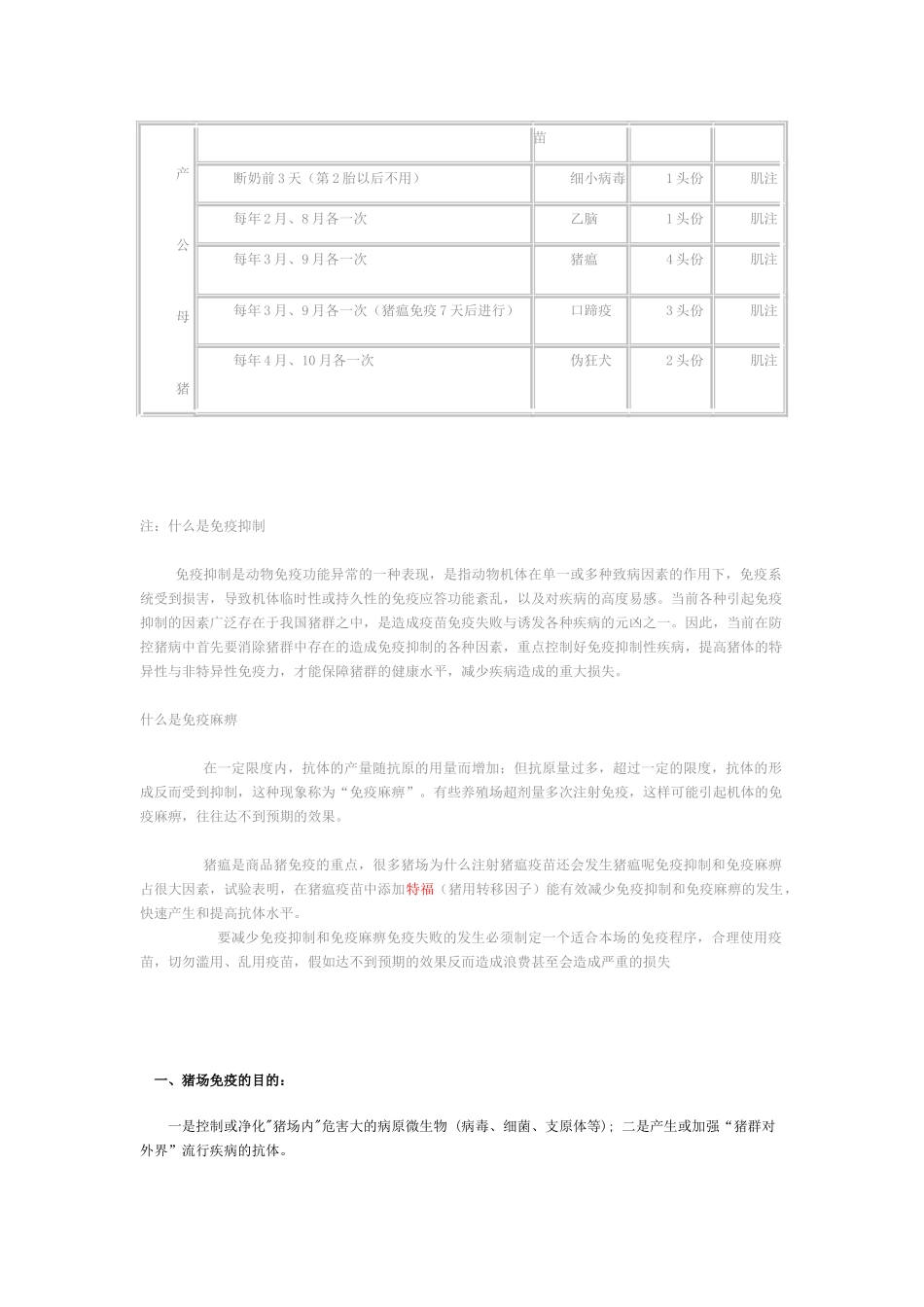 各阶段猪的免疫程序图表_第3页