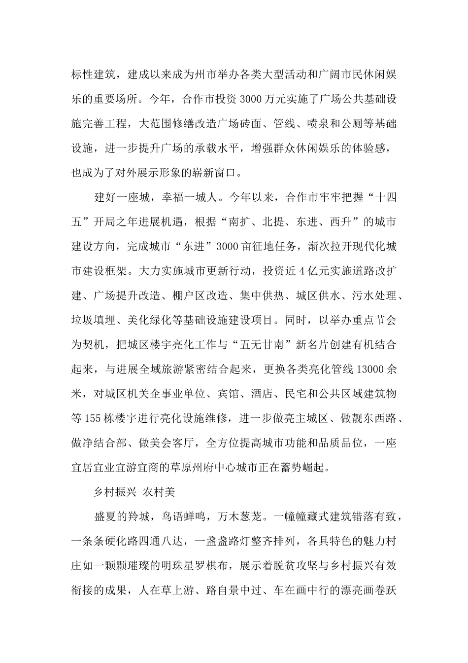合作市2024年上半年重点工作综述_第3页