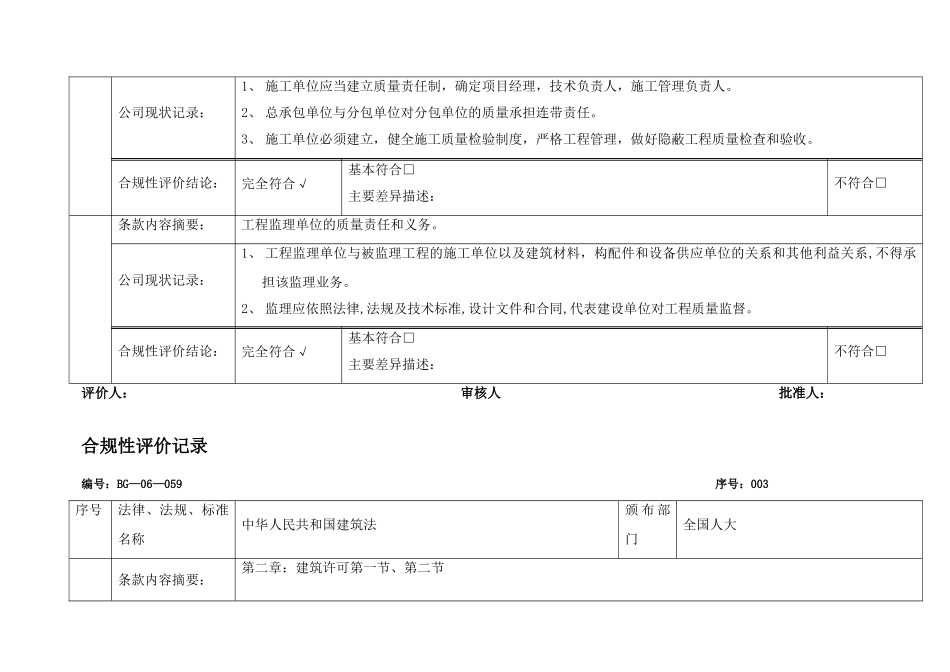 合规性评价记录_第3页