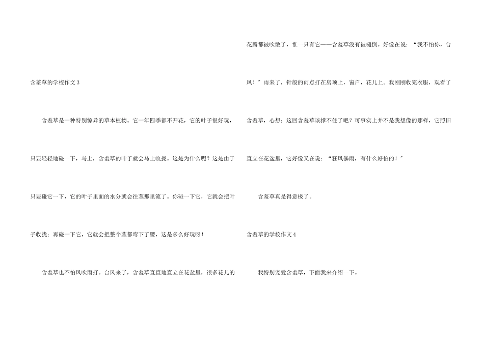 含羞草的小学_第3页