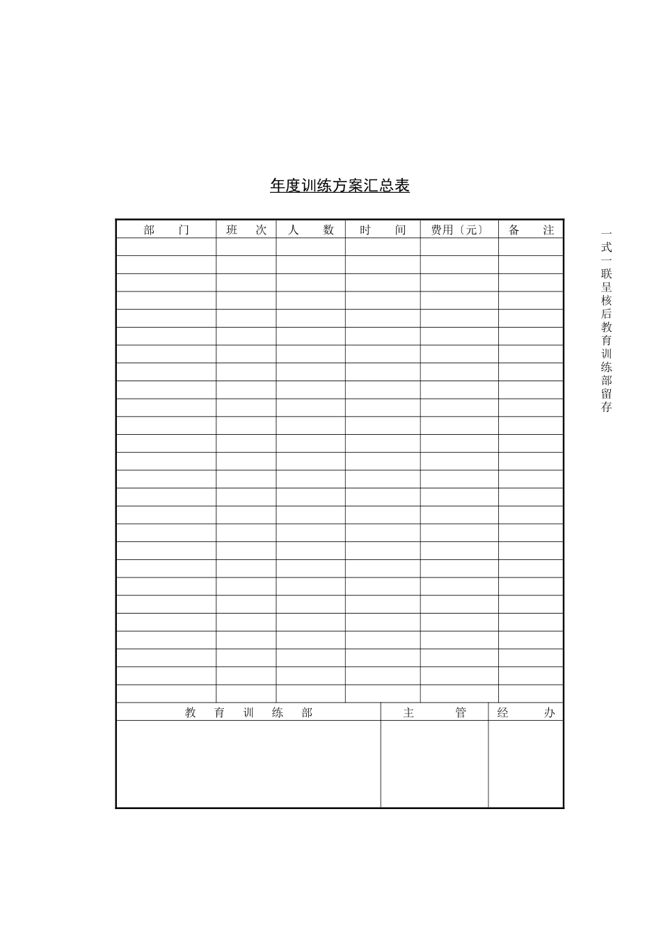 员工培训记录表_第3页