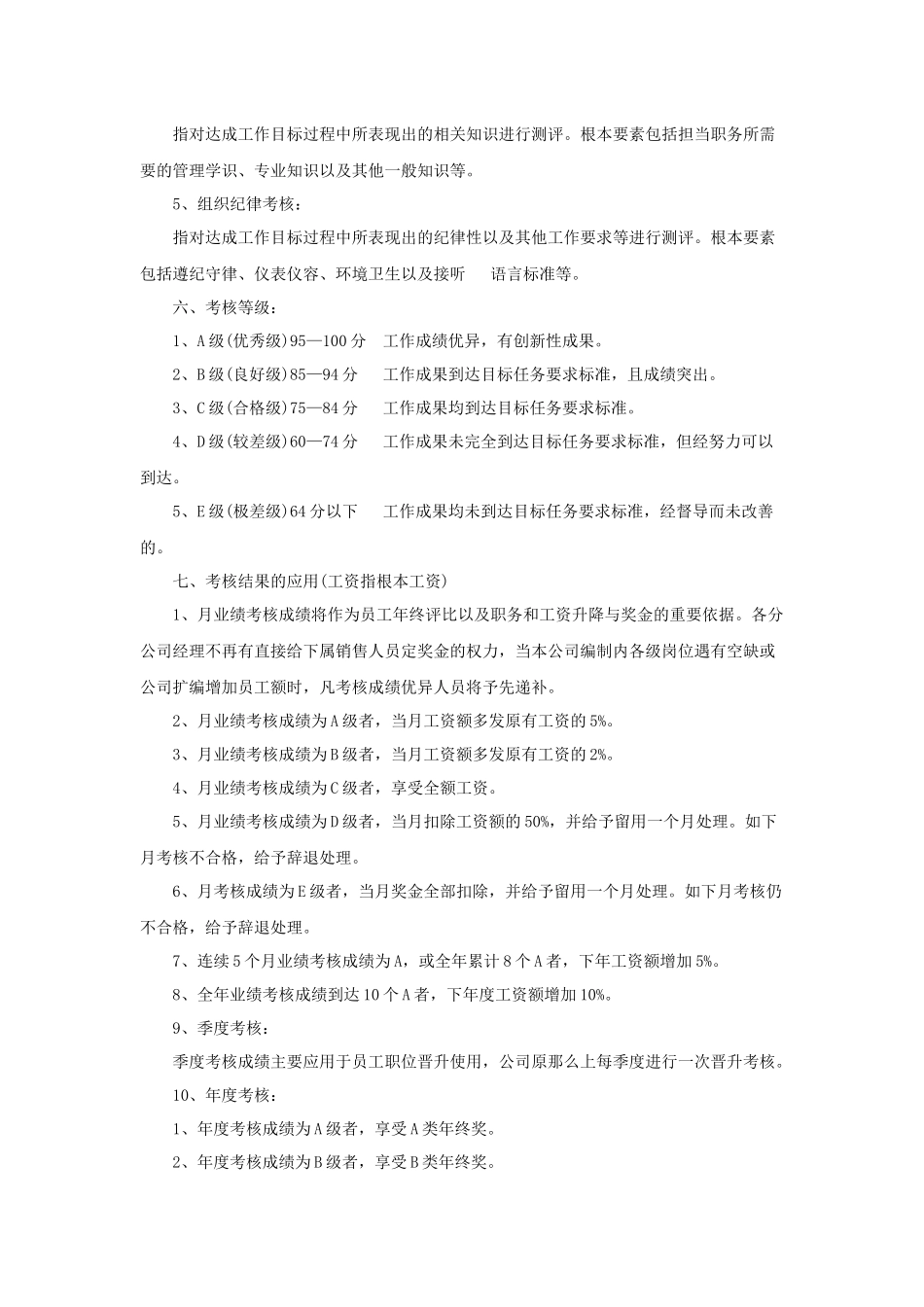 员工考核方法及示例_第3页