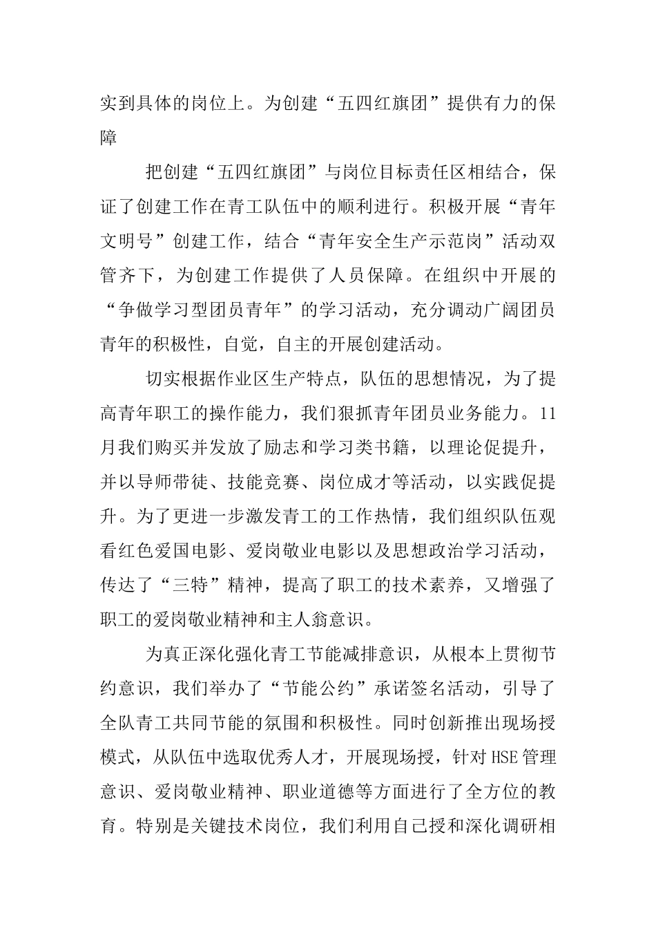 四红旗团组织申报材料_第2页