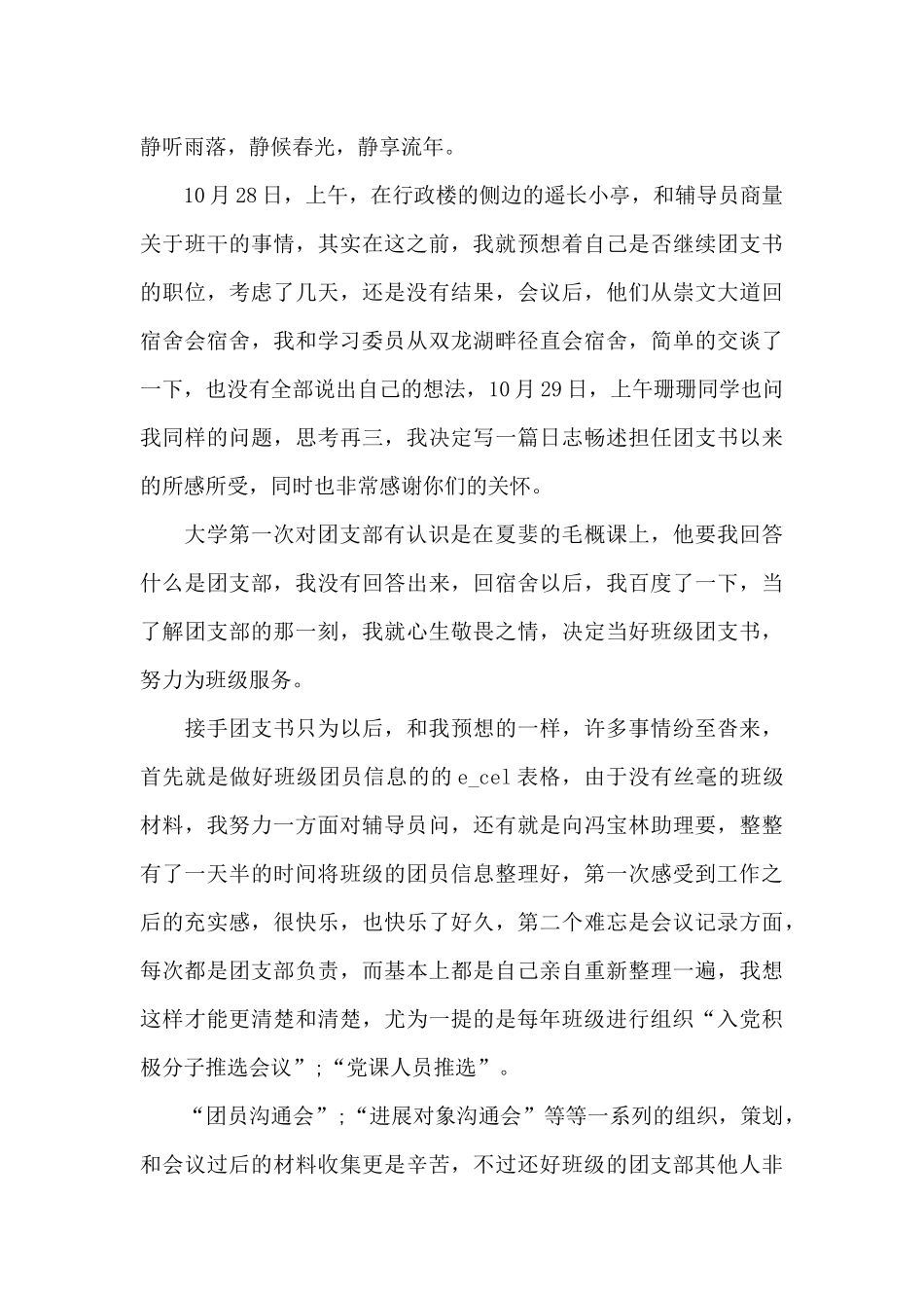 团支书年终工作总结_第3页