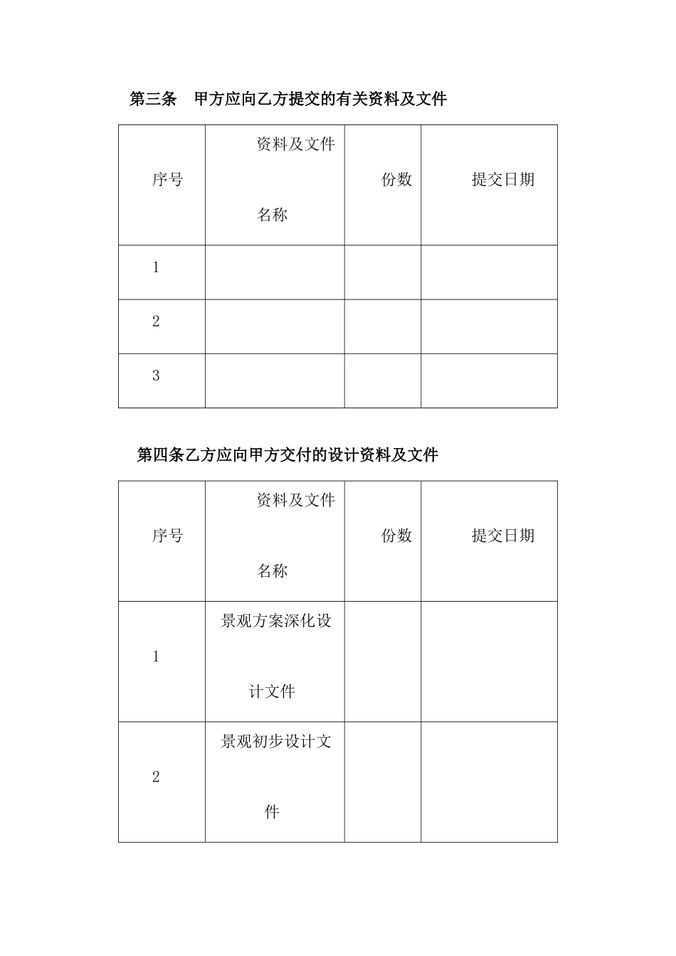 园林绿化设计合同_第2页