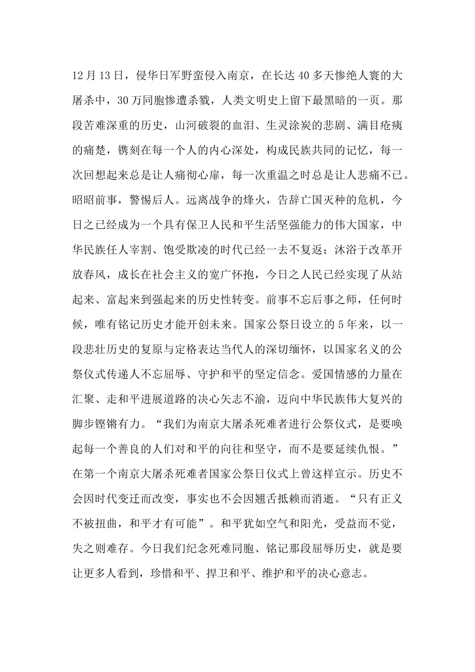 国家公祭日工作计划13篇_第3页