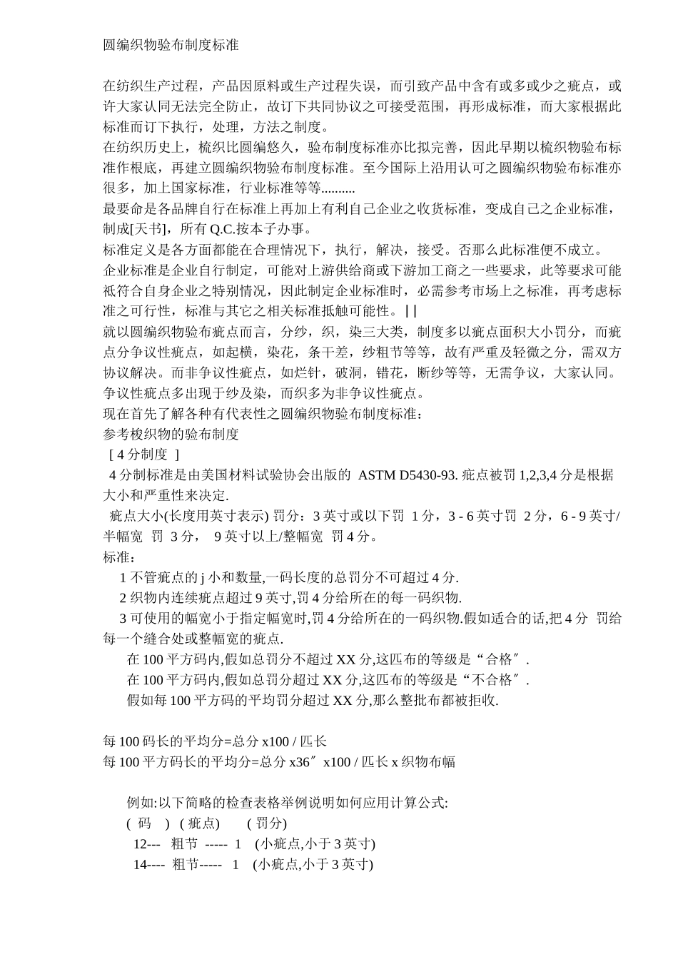 圆编织物验布制度标准_第1页