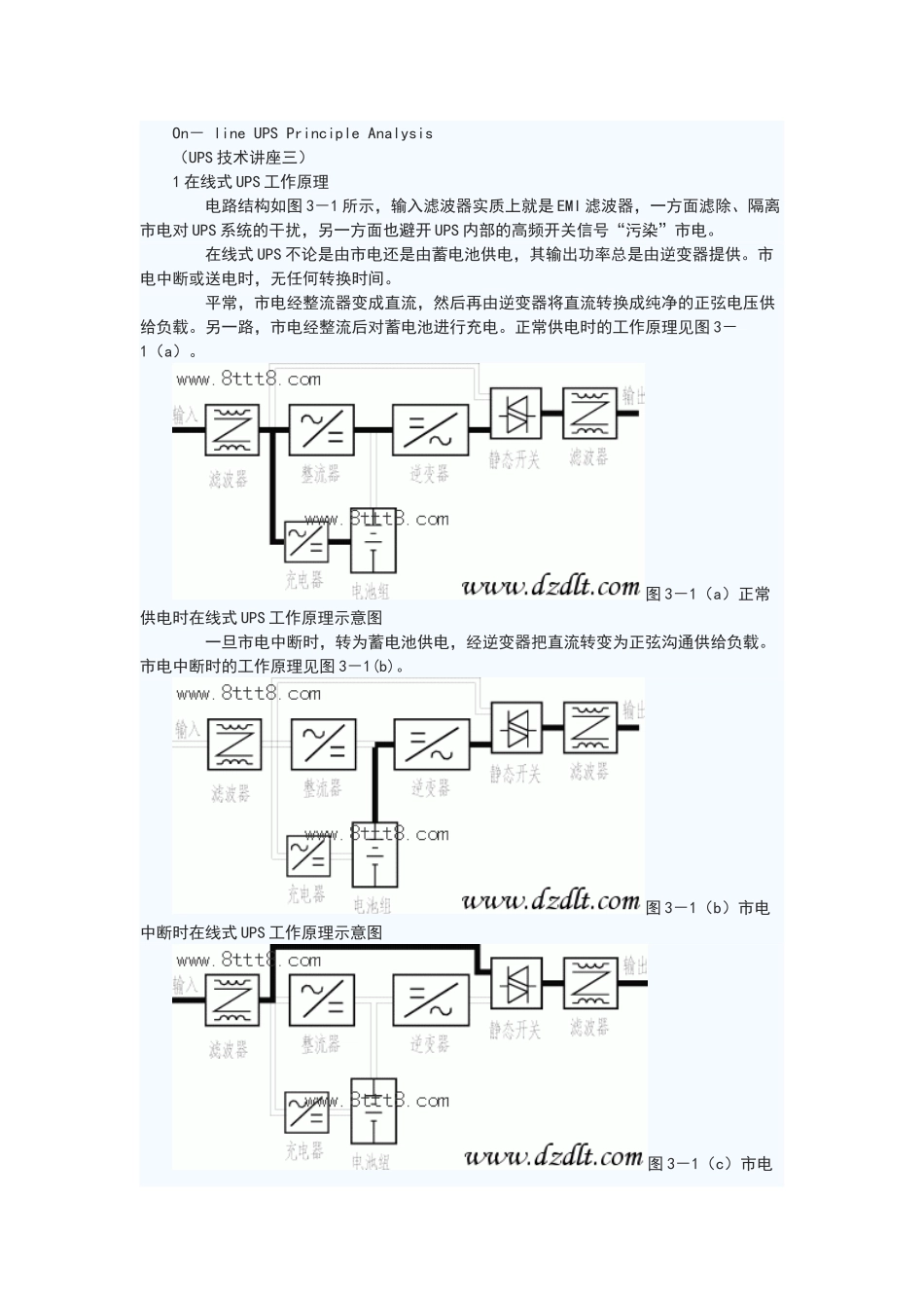 在线式UPS工作原理_第1页