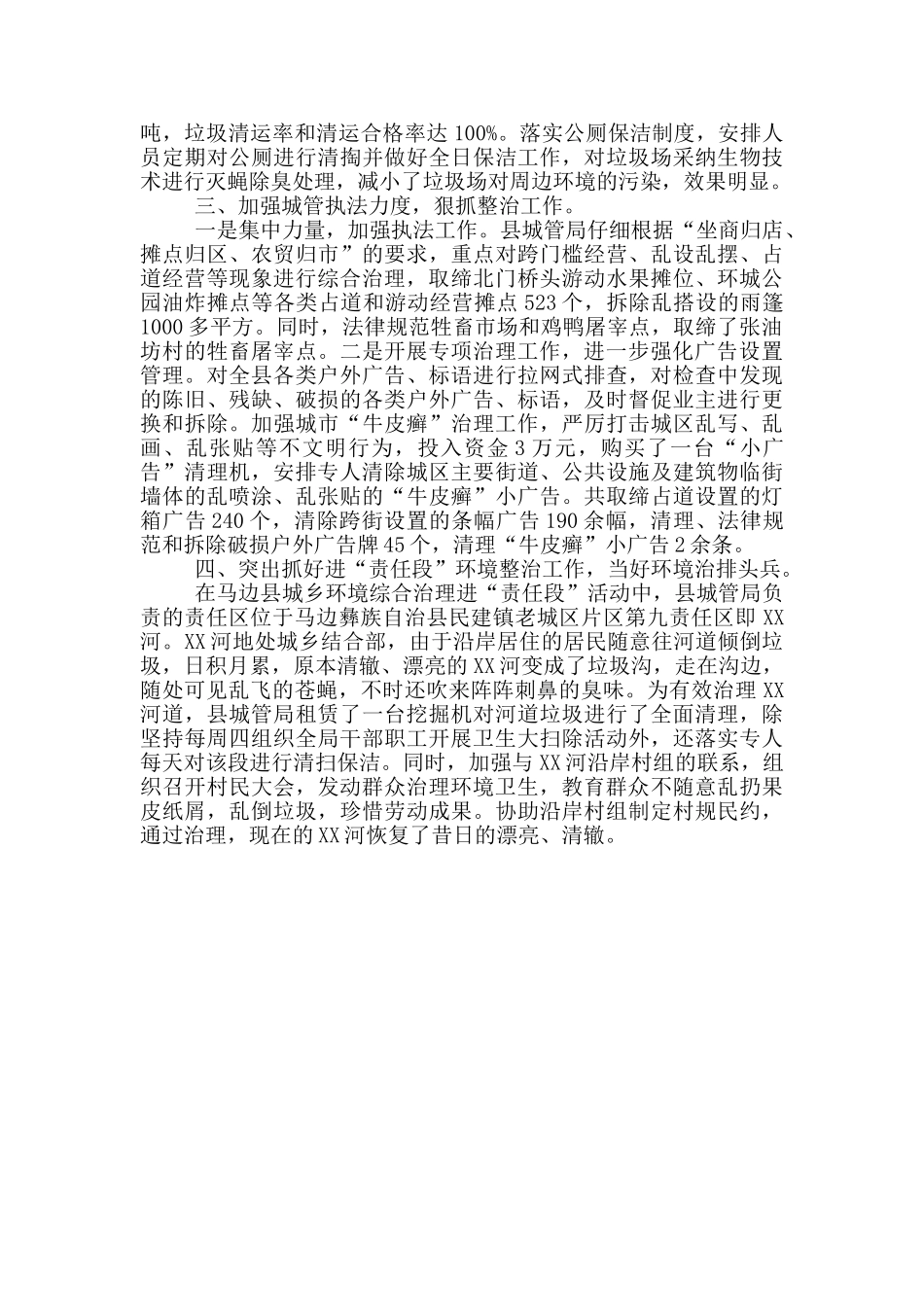 城管局城乡环境综合治理工作总结_第2页