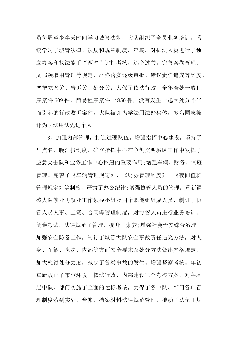 城管的个人总结报告_第2页