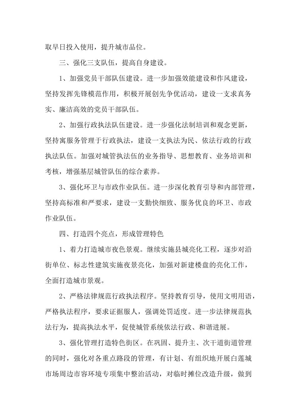 城管部门20XX年度计划_第2页