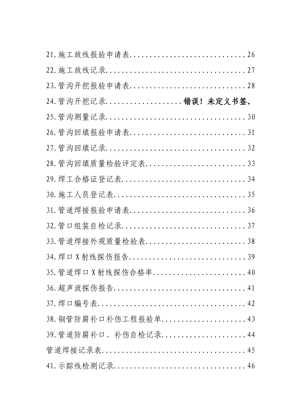 城镇燃气竣工资料空白_第3页