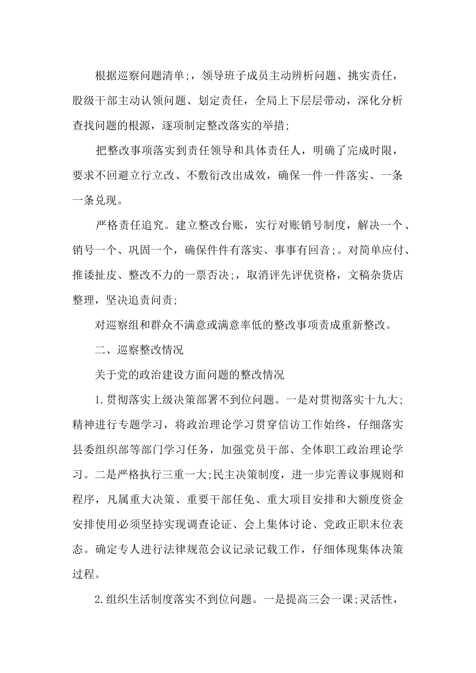 基层党支部的巡察报告_第2页