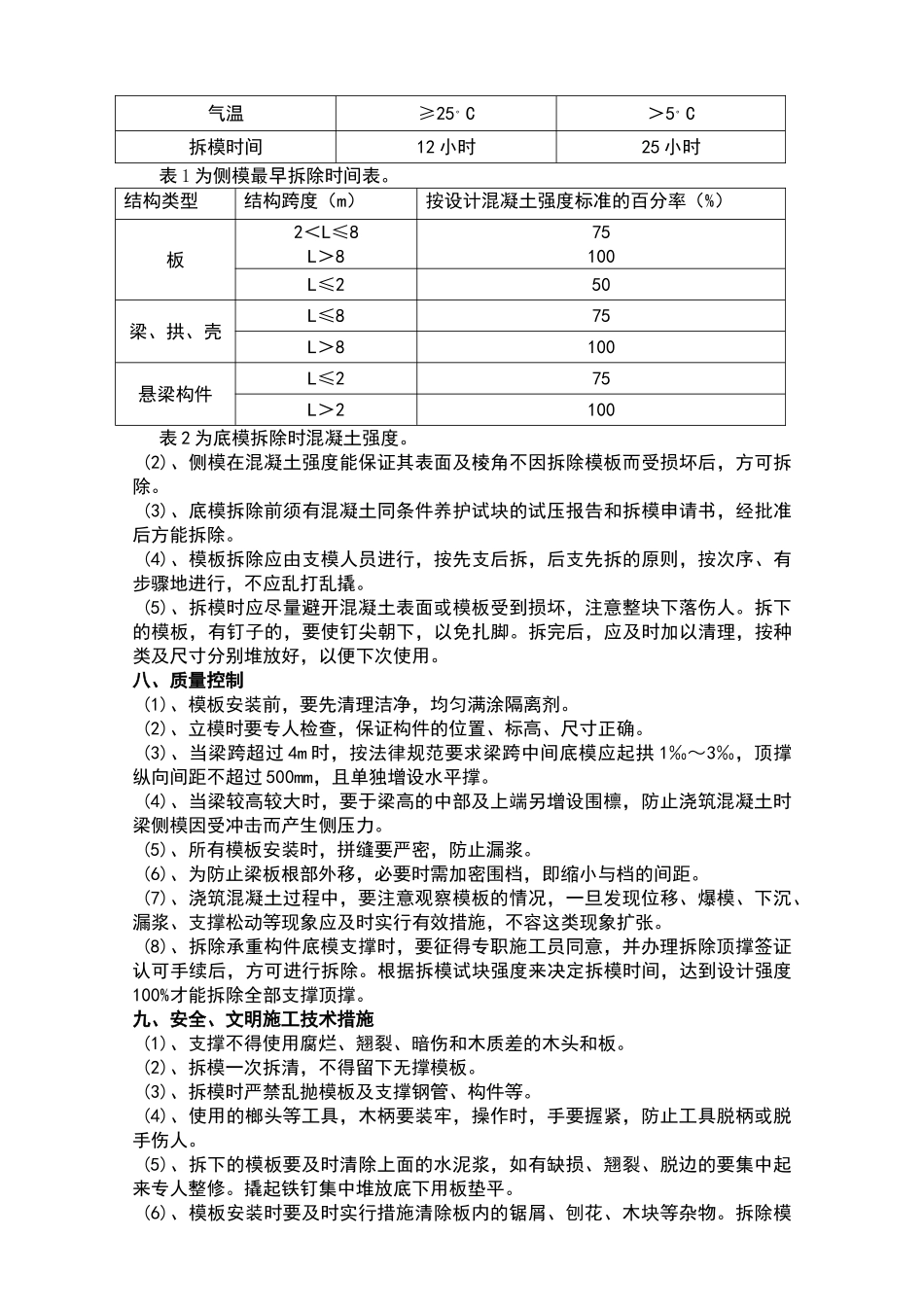 基础模板工程施工方案_第3页