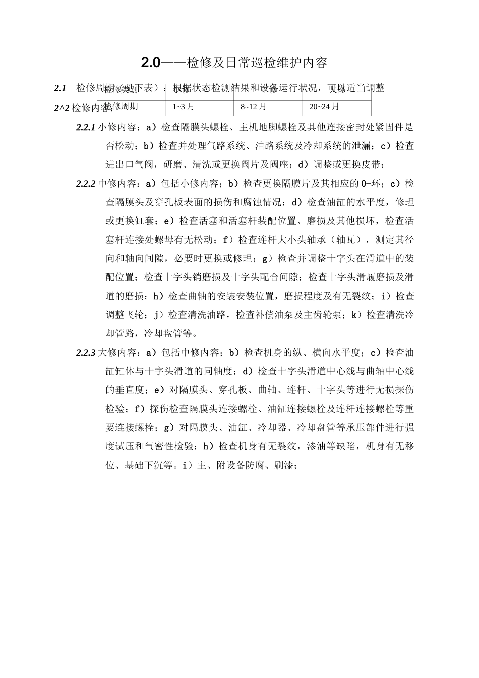 15-氢气压缩机检修规程_第3页