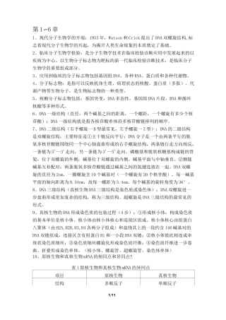 临床分子生物学检验