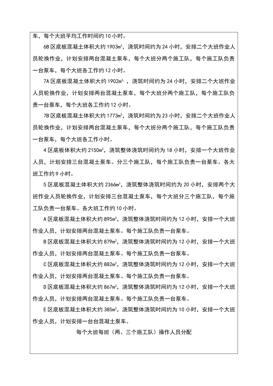 大体积混凝土施工技术交底78133_第3页