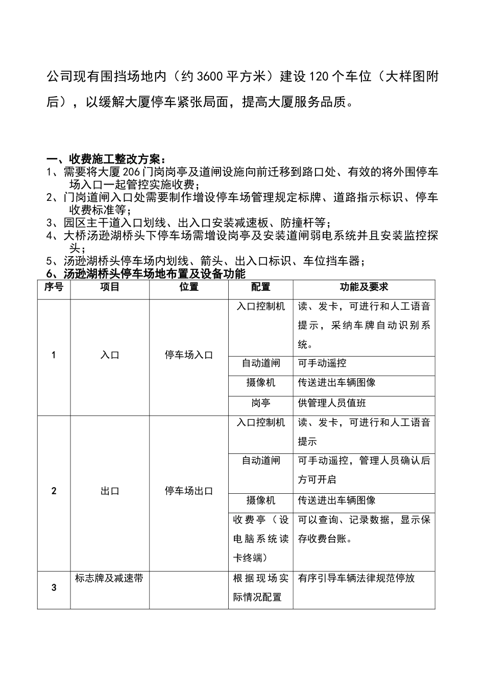 大厦停车场管理方案_第3页