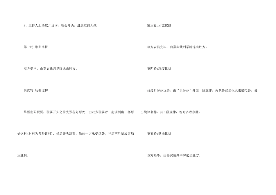 大学毕业晚会的策划书4篇_第3页