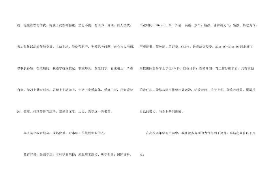 大学求职信集锦4篇_第3页