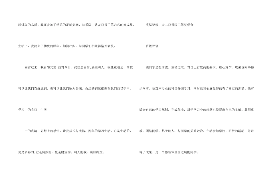 大学生一年的个人总结2024年五篇_第2页