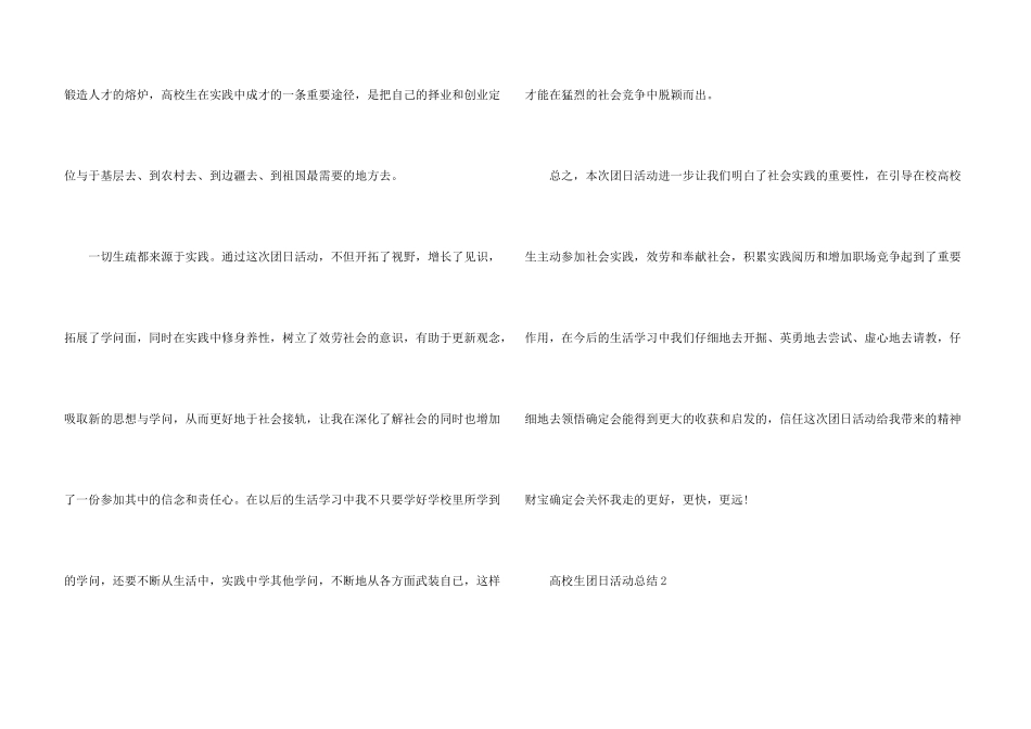 大学生团日活动总结_第3页
